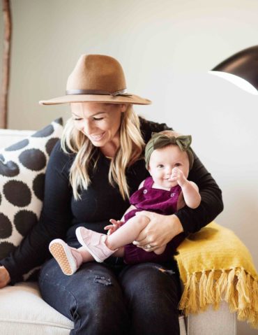 Mom with daughter and boob diamond bottle