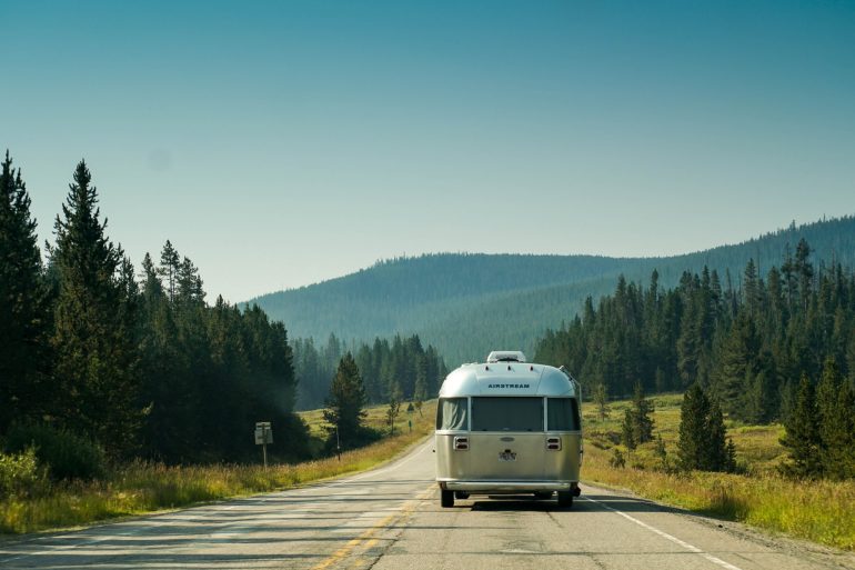Airstream on the road