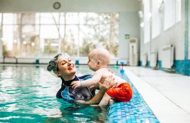 Baby swim lessons