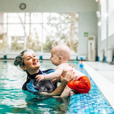 Baby swim lessons