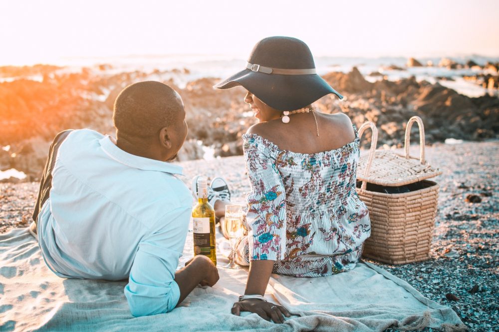 Couple on a date