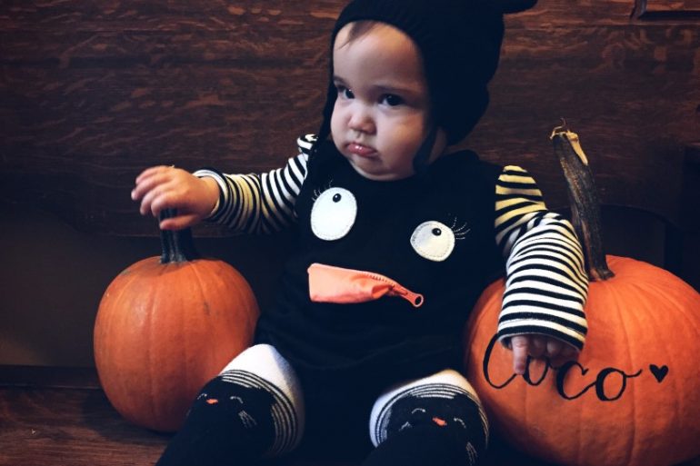 Halloween,first halloween,baby,costume,trick or treat,trick or treating,trick
