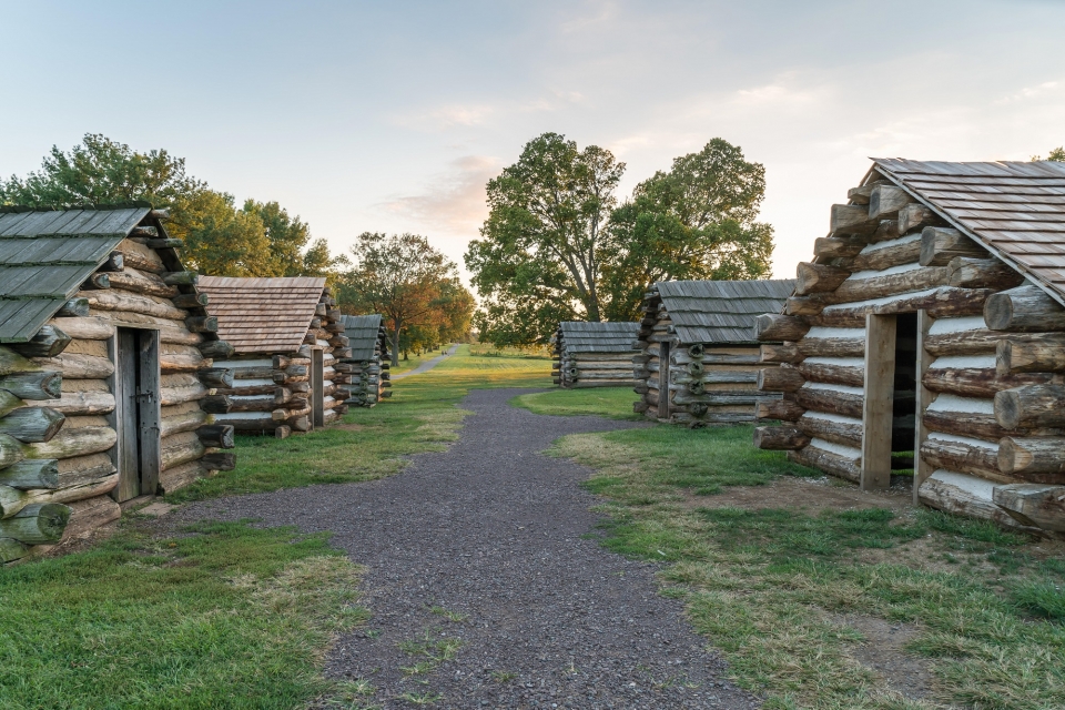 Cabins at Valley Forge National Historical Park