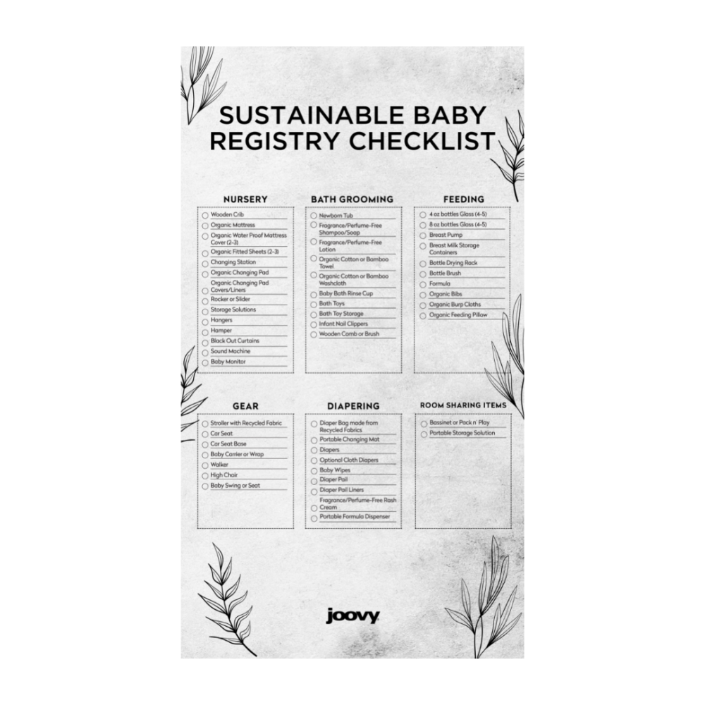 Sustainable Baby Registry FREE PDF DOWNLOAD