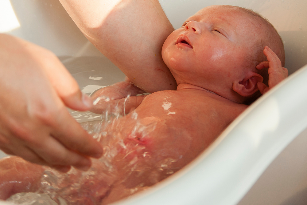 Swim safety tips | get your baby used to water with a bath