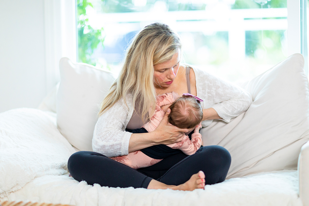 Mother Breastfeeding Baby Joovy Magazine