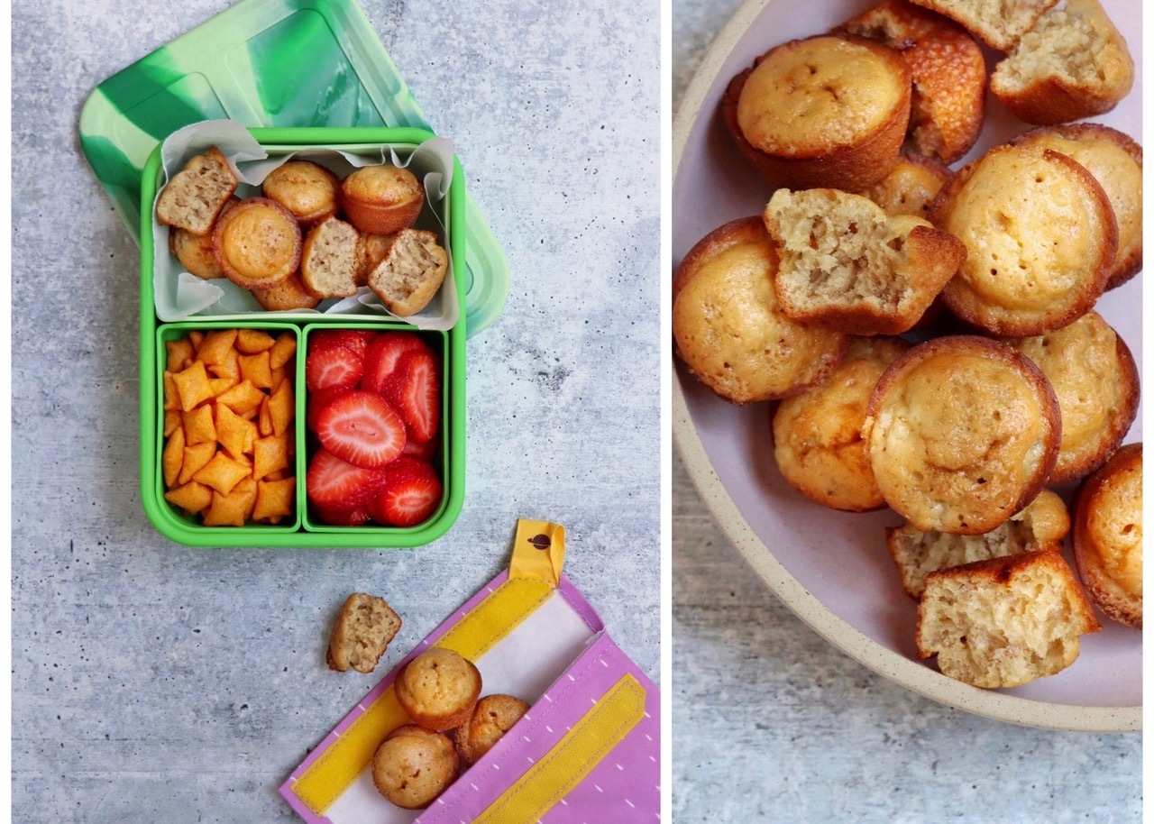 MINI BANANA BREAD MUFFINS