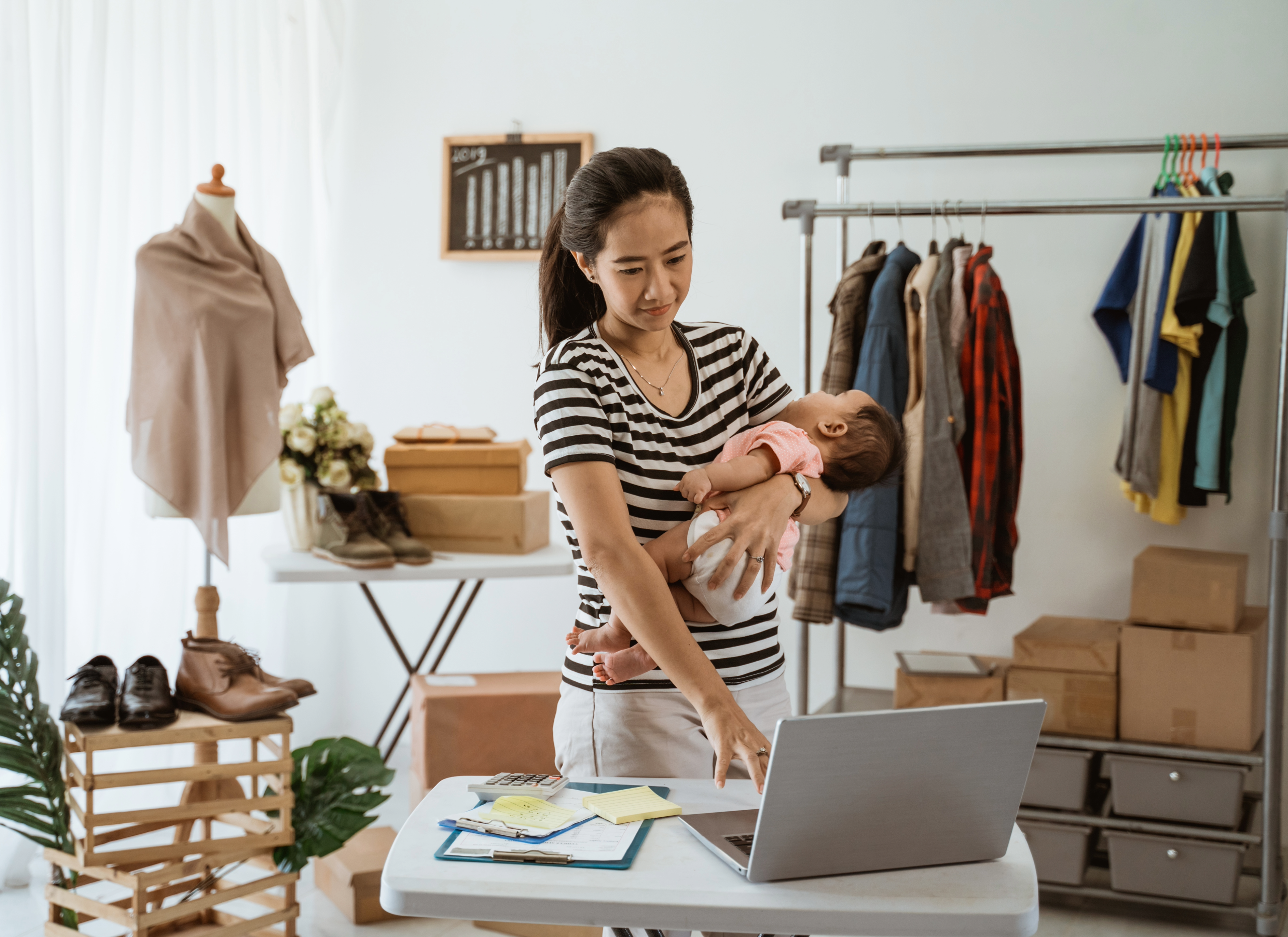 Top Tips for Working From Home With a Baby